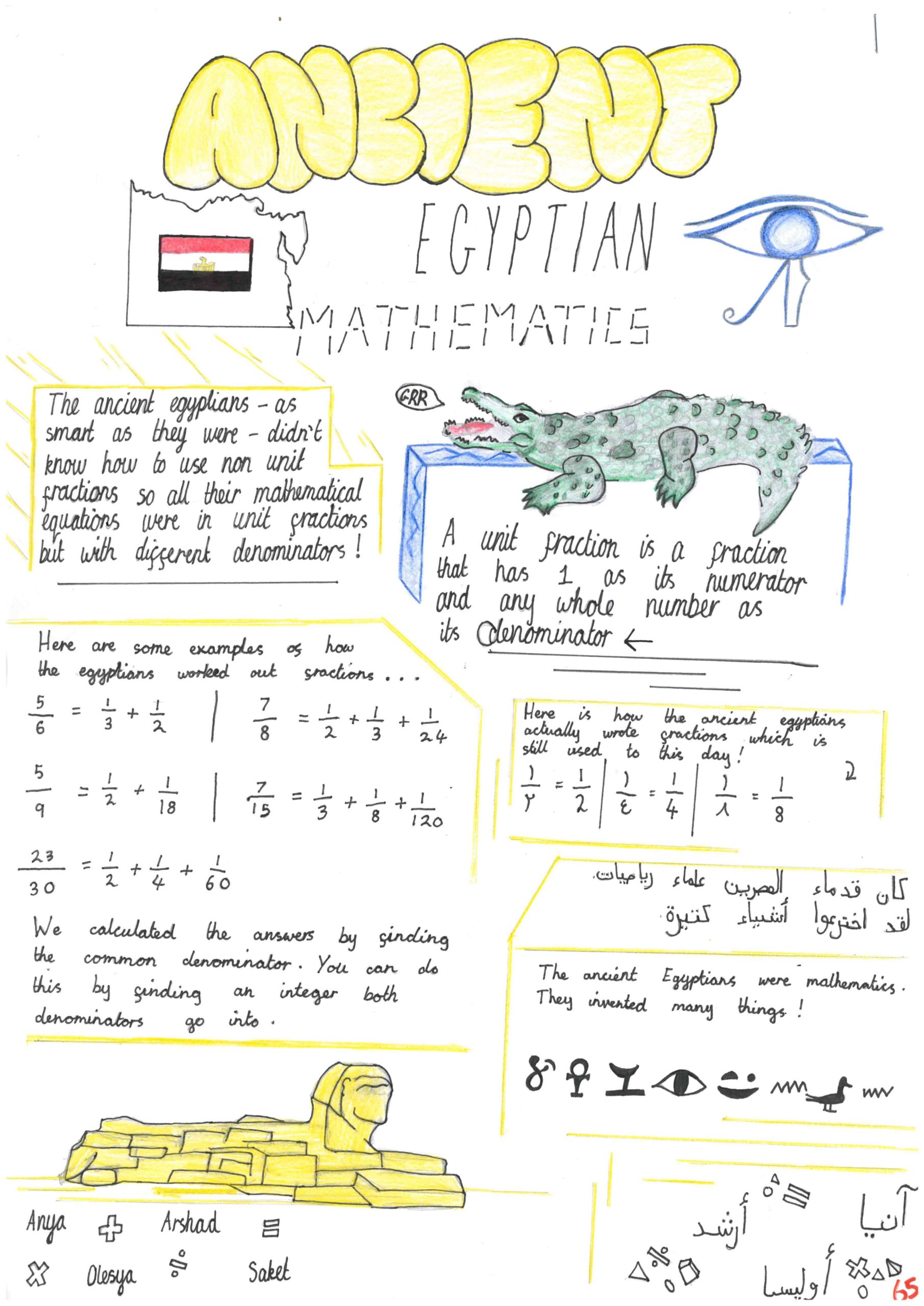 Exeter Maths School | Year 6 Poster Competition Winners 2023